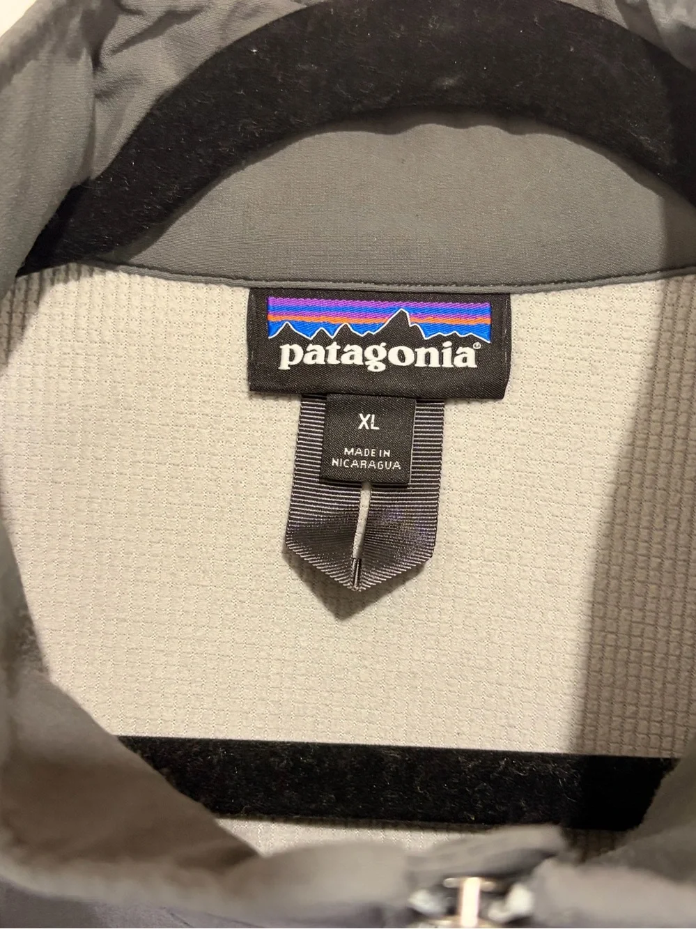Patagonia Adze HYBRID Jacket Men’s XL Gray Softshell Polartec Windbloc